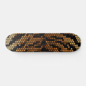 Niedliches Tiger-Farbmuster Skateboard (Horizontal)