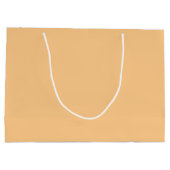 Niedliches Tiger mit Personalisiertem Namen Große Geschenktüte (Rückseite)