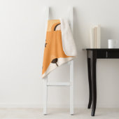 Niedliches Tiger mit Personalisiertem Namen Sherpadecke (Beispiel)