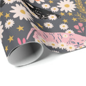 Niedliches Tigerpapier Geschenkpapier (Rolleneckpunkt)