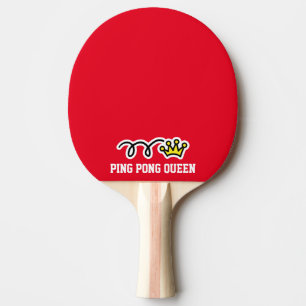 Niedliches Tischtennis-Kronenpaddel für Tischtenn Tischtennis Schläger