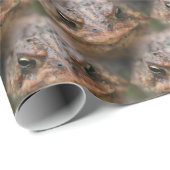 Niedliches Toad Face Animal Muster Geschenkpapier (Rolleneckpunkt)
