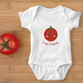 Niedliches Tomaten Baby Strampler