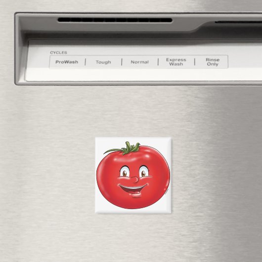Niedliches Tomatengemüse Cartoon Obst Magnet (In Situ (Geschirrspüler))