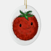 Niedliches Tomatensornament Keramik Ornament (Rechts)
