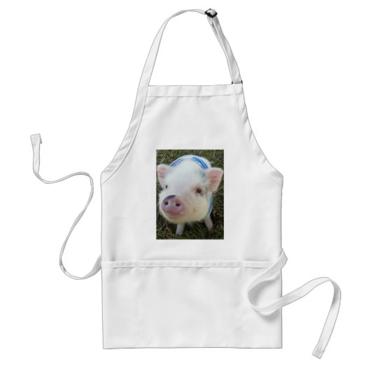 Niedliches Topf-Bauch-Schwein Schürze (Vorne)