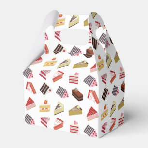 Niedliches Tortenmuster Geschenkschachtel