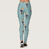 Niedliches Toucans-Muster Leggings (Rückseite)