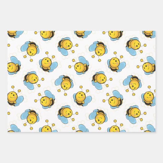 Niedliches Traubenmuster Geschenkpapier Set (Vorderseite 3)