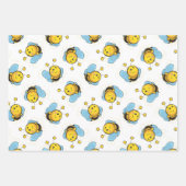 Niedliches Traubenmuster Geschenkpapier Set (Vorderseite)