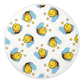 Niedliches Traubenmuster Keramikknauf (Vorderseite)