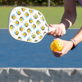 Niedliches Traubenmuster Pickleball Schläger
