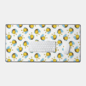 Niedliches Traubenmuster Schreibtischunterlage (Tastatur & Maus)