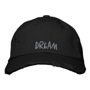 Niedliches Traumangebot Vintager Stil Schwarz Lila Bestickte Baseballkappe