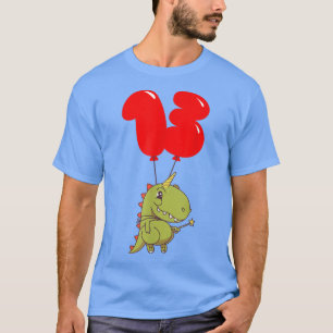 Niedliches TRe Fairy13th BirthdayKids Balloon Part T-Shirt