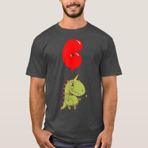 Niedliches TRe Fairy6th BirthdayKids Ballon Party T-Shirt