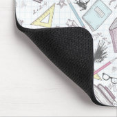 Niedliches trendy Teacher School Muster Mousepad (Ecke)