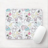 Niedliches trendy Teacher School Muster Mousepad (Mit Mouse)