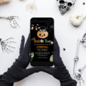 Niedliches Trick oder Behandlung Spooktacular Hall Einladung