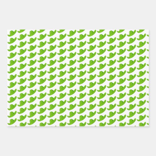 Niedliches Tropisches Ananas-Umhüllungspapier Set Geschenkpapier Set (Vorderseite 2)