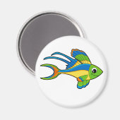 Niedliches tropisches Fischmagnet Magnet (Vorderseite/Rückseite)