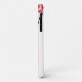 Niedliches tropisches Flamingo Case-Mate iPhone Hülle (Hinten/Links)