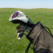 Niedliches tropisches Muster Golf Headcover (In SItu)