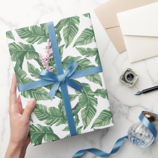 Niedliches tropisches Party am Strand Geschenkpapier (Schenken)