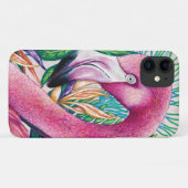 Niedliches tropisches Rosa Flamingo IPhone / IPad Case-Mate iPhone Hülle (Rückseite (Horizontal))
