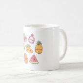 Niedliches tropisches Set Kaffeetasse (VorderseiteRechts)