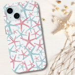 Niedliches tropisches Strandmuster Case-Mate iPhone Hülle<br><div class="desc">Ein niedliches und trendiges Strandmuster mit einer Mischung aus zauberhaften Rosa und aquamarinen Farbtönen, die an ein Paradies im Strandhaus erinnern. Genießen Sie das Wesen des Sommers mit diesem an der Küste inspirierten Design, das von herrlichen Meeresstars geschmückt ist, die einen nautischen Charme ausstrahlen. Erleben Sie das Ambiente durch die...</div>
