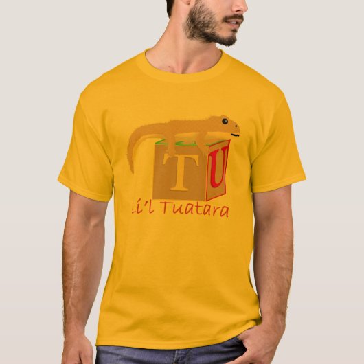 Niedliches Tuatara T-Shirt (Vorderseite)