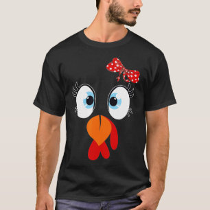 Niedliches türkisches Gesicht Erntedank Im Dankesc T-Shirt