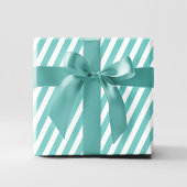 Niedliches türkisfarbenes Adirondack-Muster Geschenkpapier Set