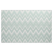 Niedliches, türkisfarbenes Zickzack Muster Stoff (Fat Quarter (45,7 x 55,9 cm))
