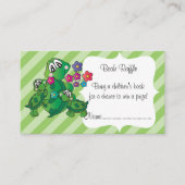 Niedliches Turtle Baby Duwer Themenbuch Begleitkarte (Vorderseite)