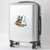 Niedliches Turtle Ghost Kostüm � Adortable Hallowe Aufkleber (Koffer)