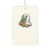 Niedliches Turtle Ghost Kostüm � Adortable Hallowe Autolufterfrischer (Vorderseite)