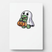 Niedliches Turtle Ghost Kostüm � Adortable Hallowe Fotoplatte (Vorderseite)
