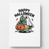 Niedliches Turtle Ghost Kostüm � Adortable Hallowe Fotoplatte (Vorderseite)
