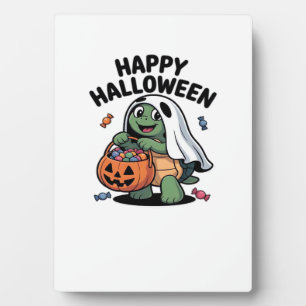 Niedliches Turtle Ghost Kostüm � Adortable Hallowe Fotoplatte