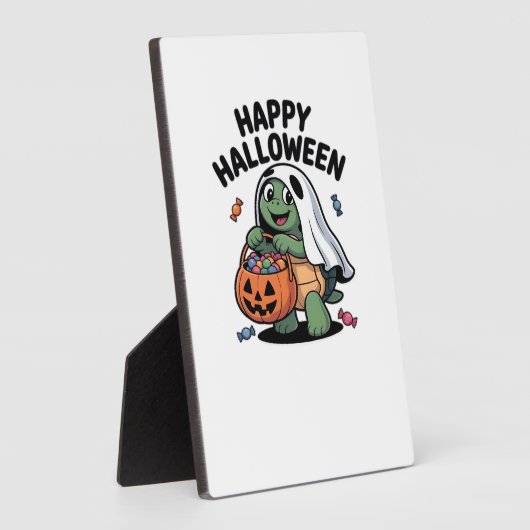 Niedliches Turtle Ghost Kostüm � Adortable Hallowe Fotoplatte (Seite)