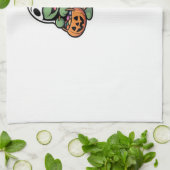 Niedliches Turtle Ghost Kostüm � Adortable Hallowe Geschirrtuch (Gefaltet)