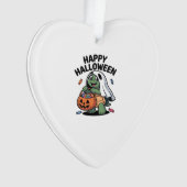 Niedliches Turtle Ghost Kostüm � Adortable Hallowe Ornament (Vorderseite)