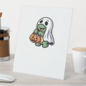 Niedliches Turtle Ghost Kostüm � Adortable Hallowe Sockelschild (In Situ)
