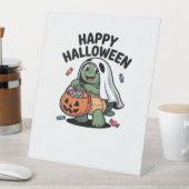 Niedliches Turtle Ghost Kostüm � Adortable Hallowe Sockelschild (In Situ)