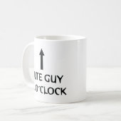 niedliches Typ 12 o´clock Kaffeetasse (Vorderseite Links)