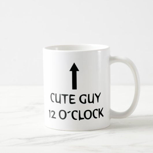 niedliches Typ 12 o´clock Kaffeetasse (Rechts)