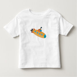 Niedliches U-Boot Kleinkind T-shirt