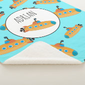 Niedliches U-Boot-Muster Sherpadecke (3/4)